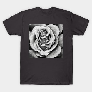 Rose in a non-traditional design T-Shirt